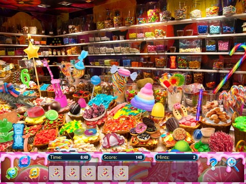 Hidden Objects Candy Shop Seekのおすすめ画像6