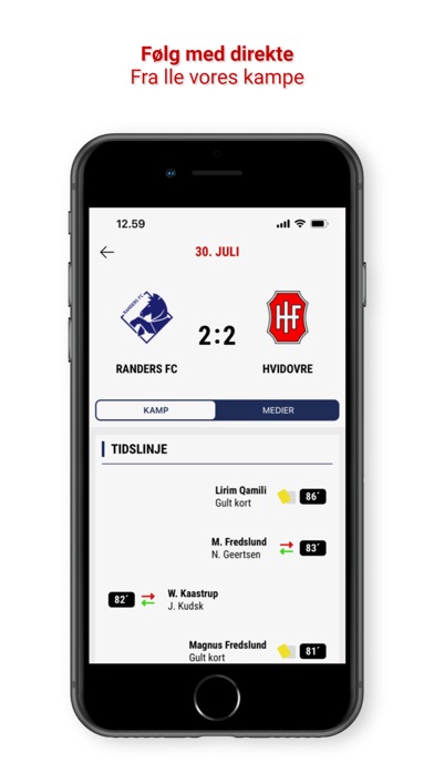 Hvidovre Fodbold Screenshot 4 - AppWisp.com Hvidovre Fodbold Screenshot 4 - AppWisp.com