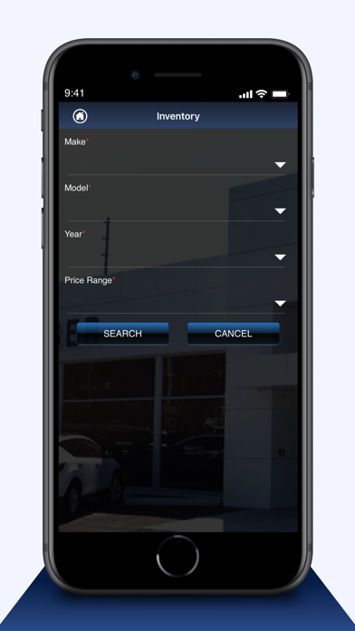 Fraser Ford Sales Screenshot