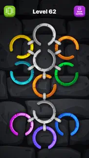 logic tangle rings: brain game iphone screenshot 1