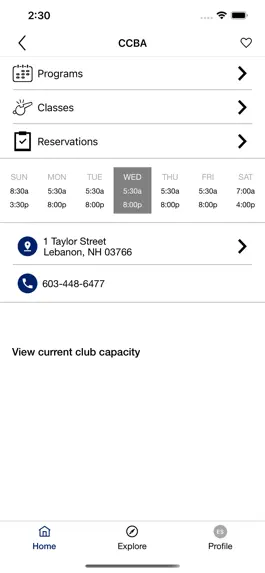 Game screenshot CCBA Fitness hack