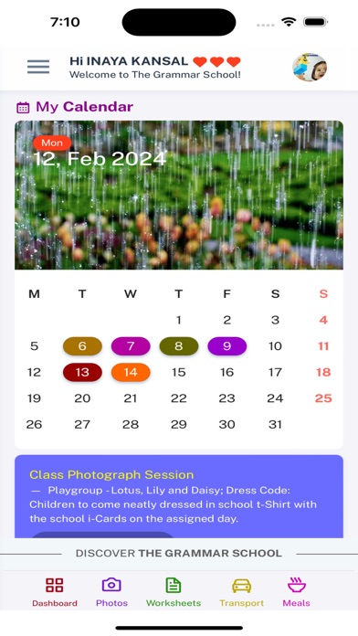 App screenshot