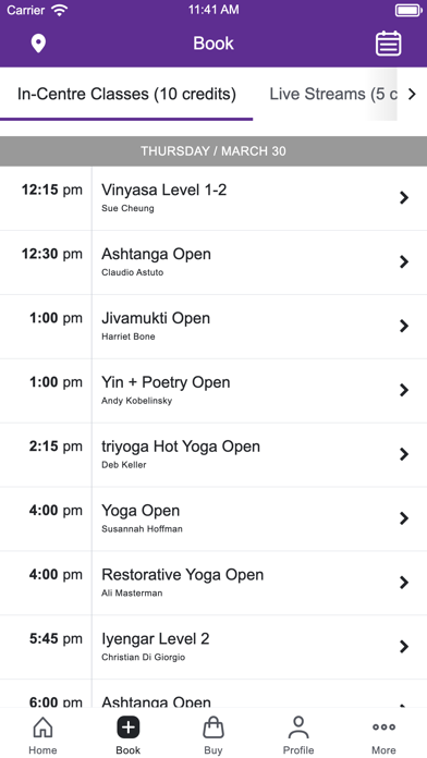 triyoga Screenshot