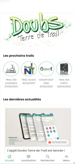 Game screenshot Doubs Terre de Trail mod apk