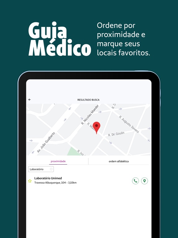Unimed Cliente PR iPad screenshot 5 - Health & Fitness app