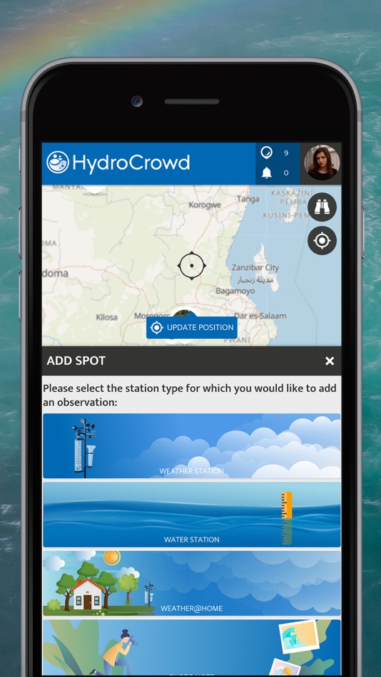 #2. HydroCrowd (iOS) 由: SPOTTERON Gmbh