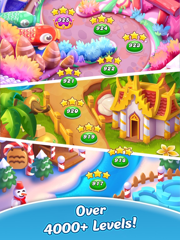 Candy Charming-Match 3 Game iPad screenshot 7 - Games app