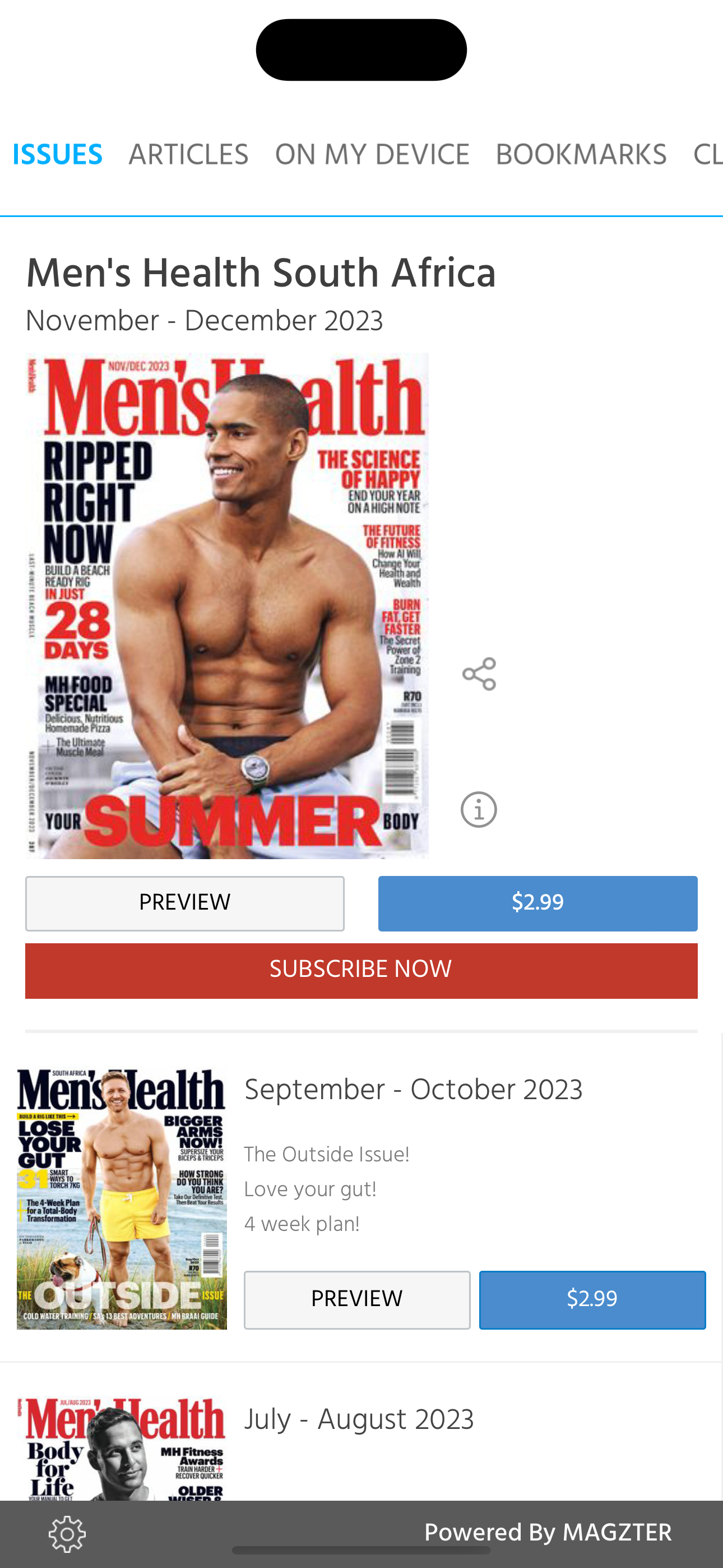 Men's Health South Africa