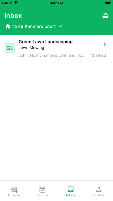 LawnStarter Screenshot