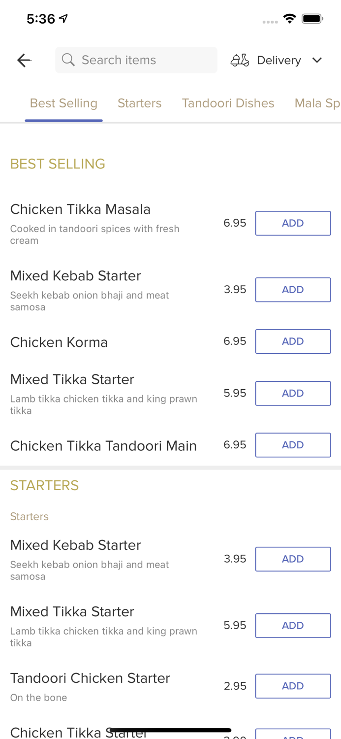 Mala Indian Take Away
