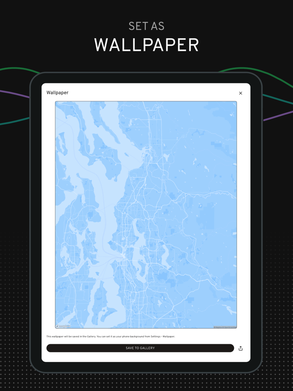 Aesthetic wallpaper: WMap iPad screenshot