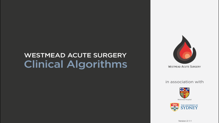 Westmead Acute Surgery App