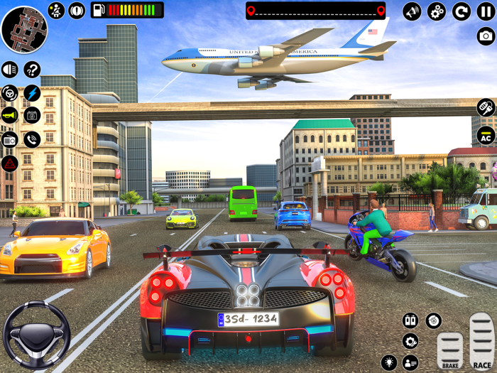 Modern Car Driving Simulator