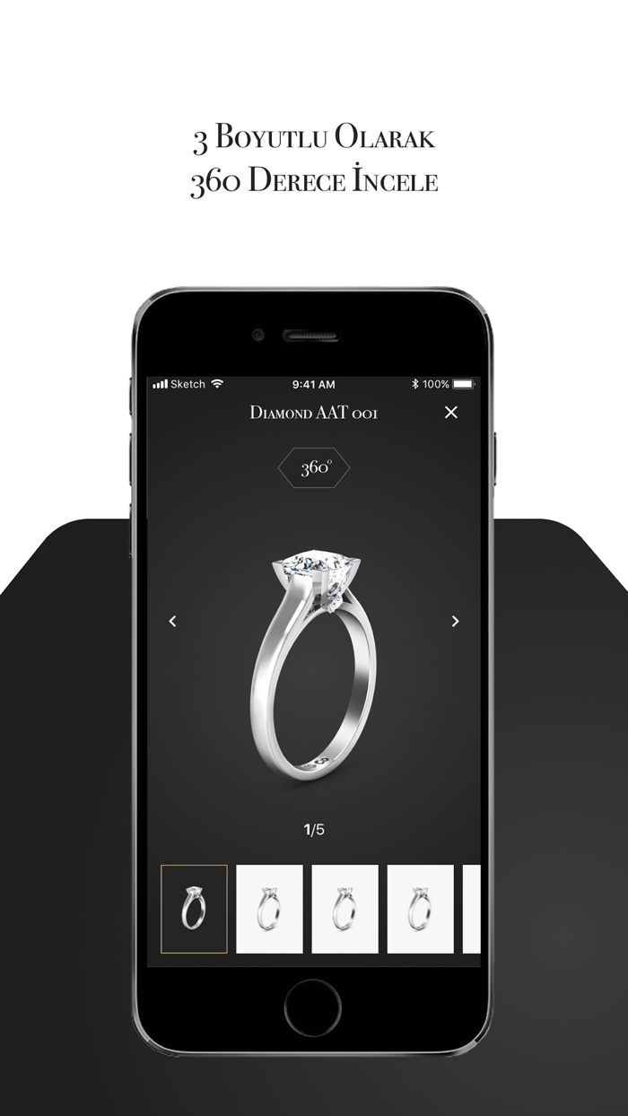 Pırlanta Yüzük Tasarla