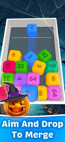 Game screenshot Color Merge 2048 - Halloween apk