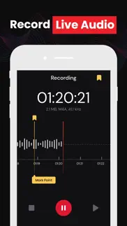 recorder - voice memos iphone screenshot 3