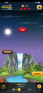 Learn Portuguese Verbs Game+ screenshot #1 for iPhone