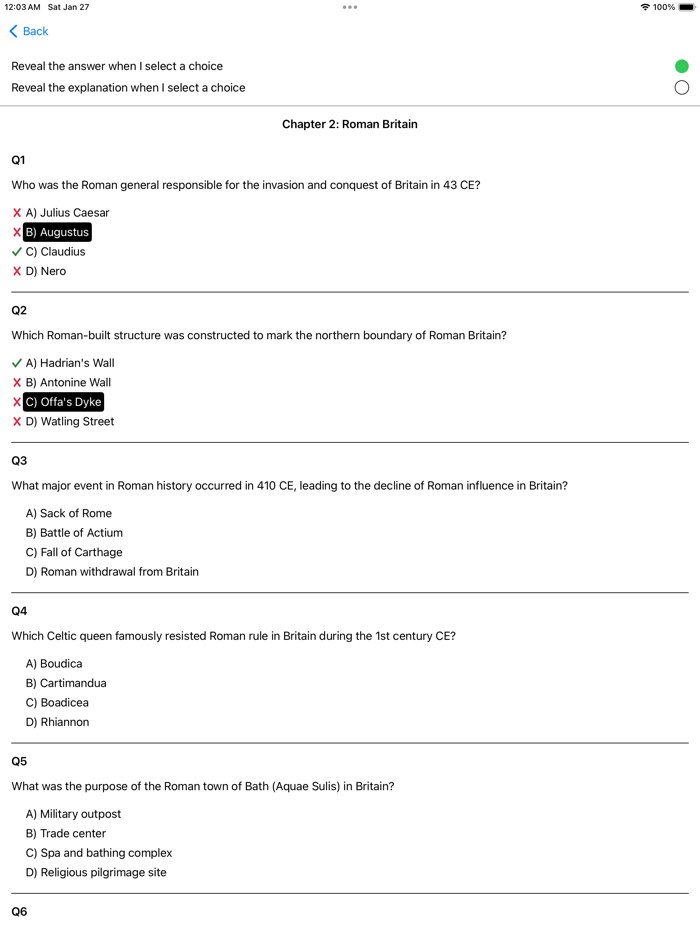 History of United Kingdom Exam