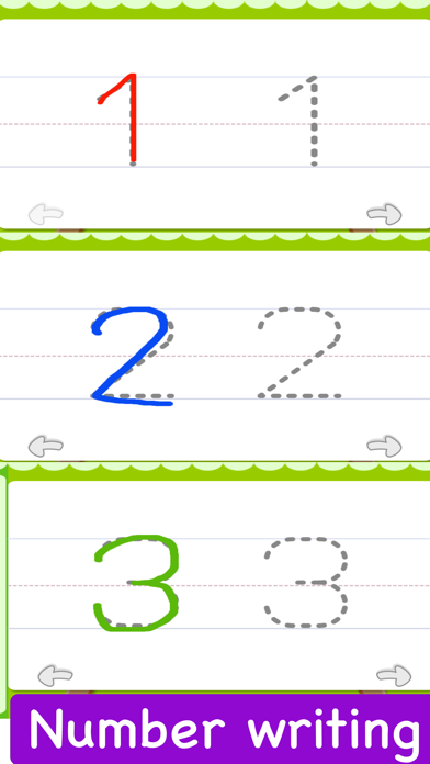 Learn Number Writing Counting Screenshot