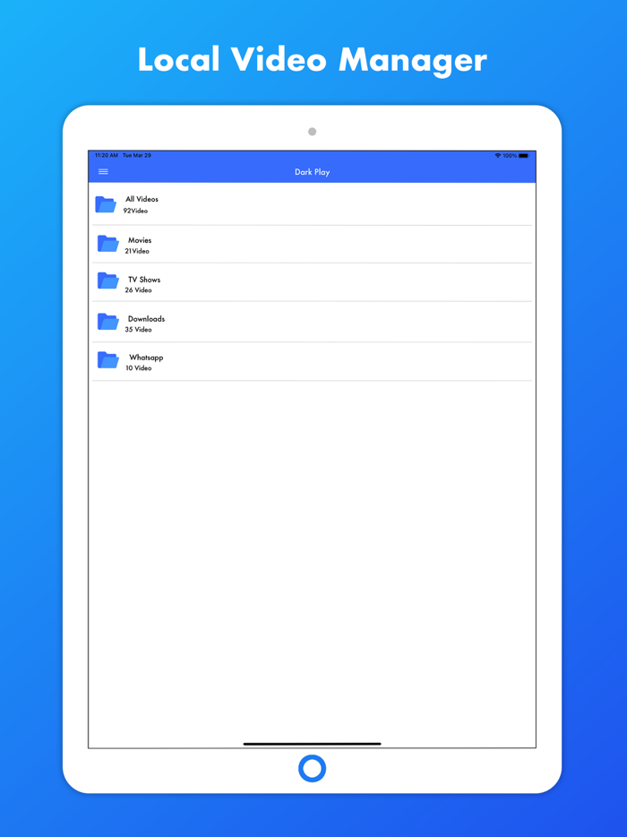 Dark Play - HD Video Player