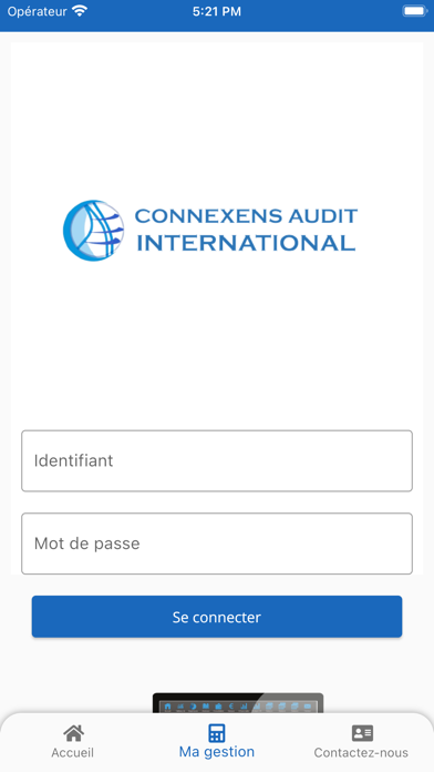 Connexens Audit International Screenshot