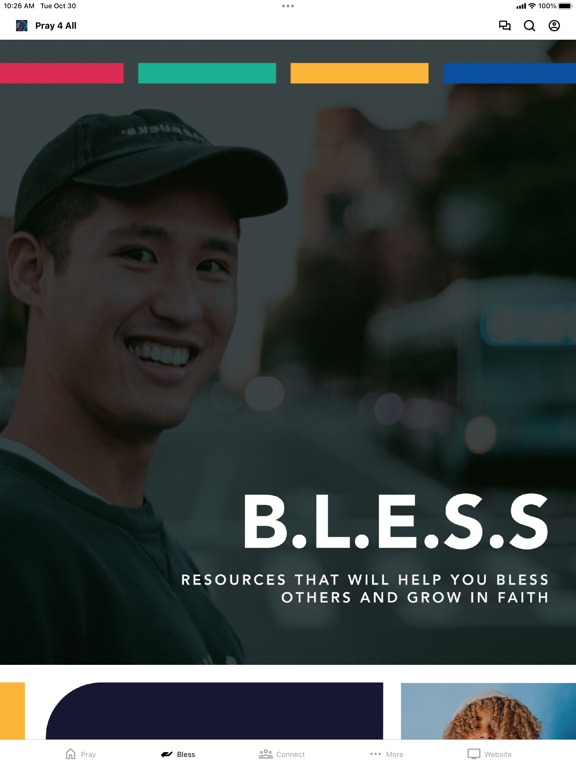 Pray For All iPad screenshot 2 - Education app