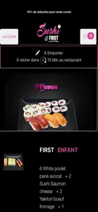 Sushi First Sotteville Rouen screenshot #3 for iPhone