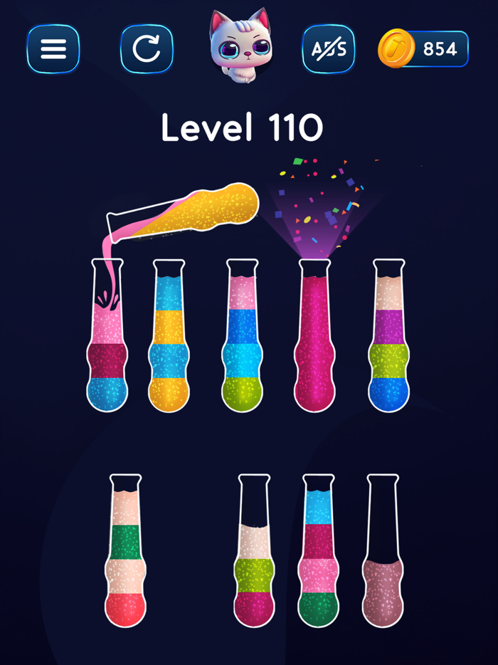 Water Color Sort Puzzle Game