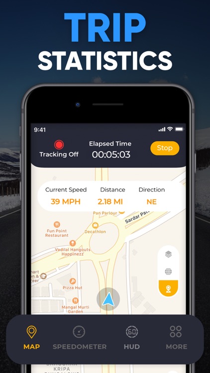 GPS Speedometer App