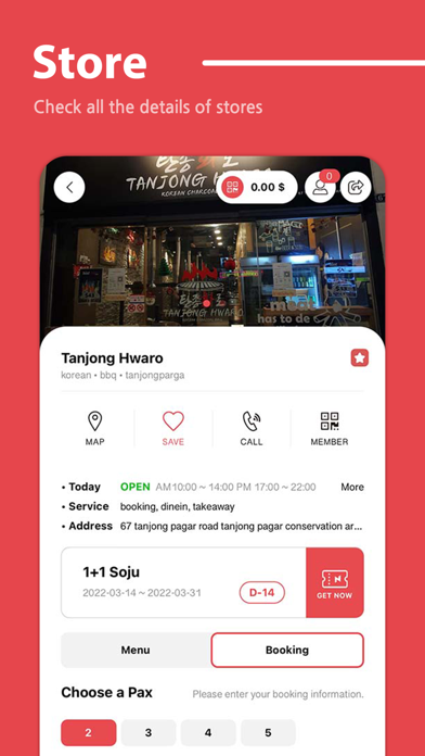 NeonApp - Make Dine Easy! Screenshot