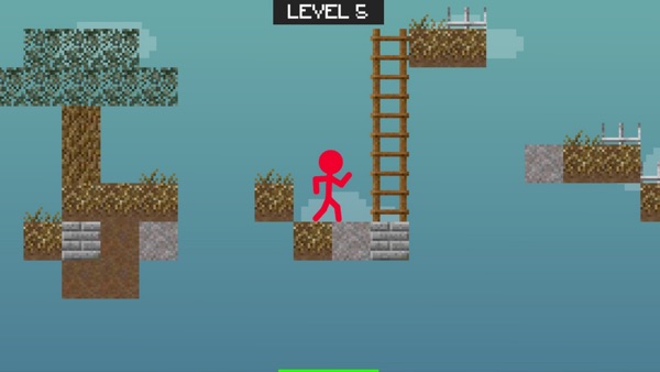 【图】Stickman Cube Craft Parkour(截图1) 【图】Stickman Cube Craft Parkour(截图1)