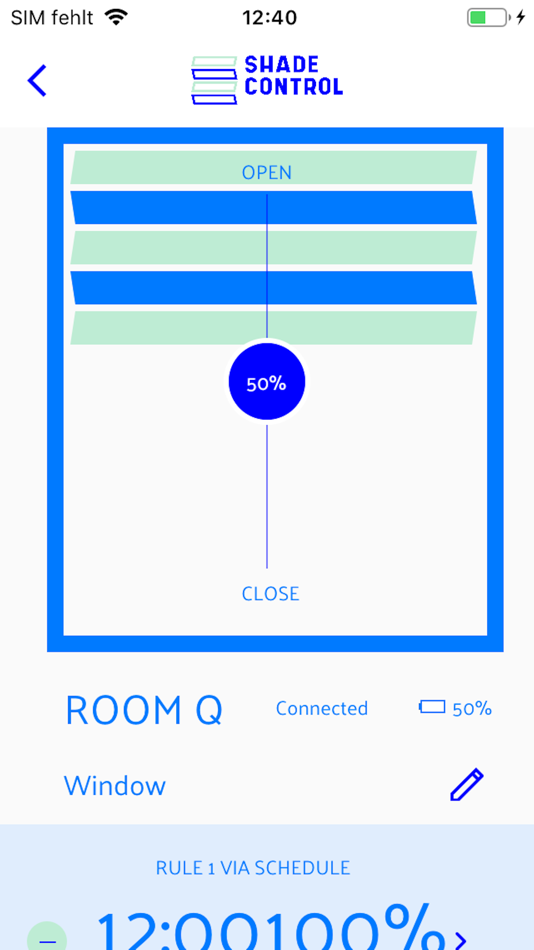 #2. Shade Control (iOS) By: HA Systems BV