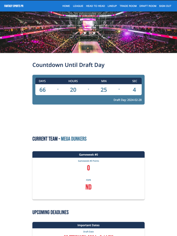 Fantasy Sports PR iPad screenshot 2 - Sports app