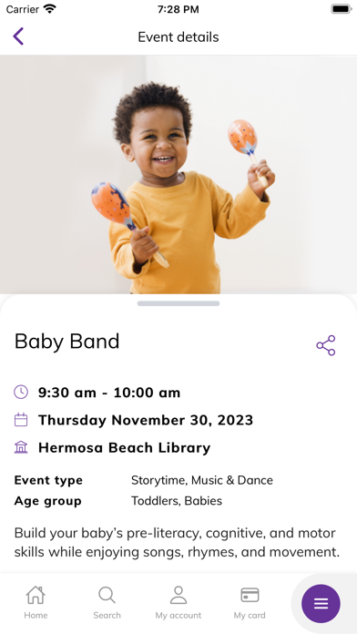 LA County Library Screenshot
