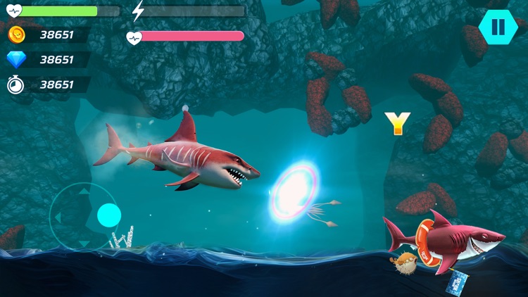Angry Shark Hunting Shark Game