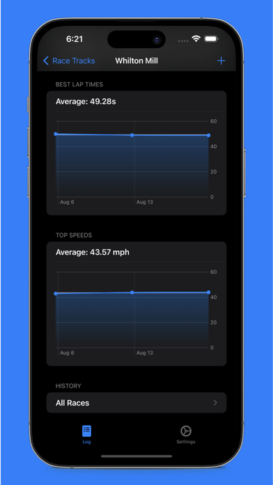 Race Logger Screenshot