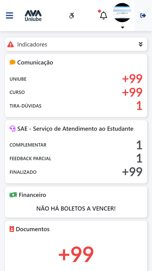 #3. AVA Uniube On-line (iOS) 由: Sociedade Educacional Uberabense