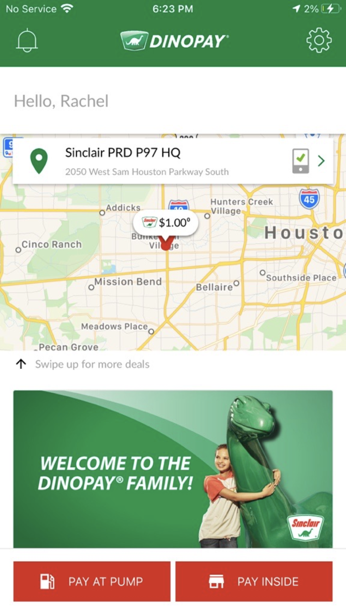 DINOPAY - Sinclair Oil