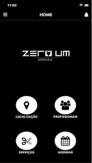 zero um barbearia iphone screenshot 2