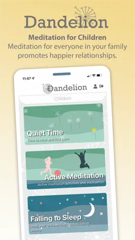 Game screenshot Dandelion Meditation Wellbeing apk