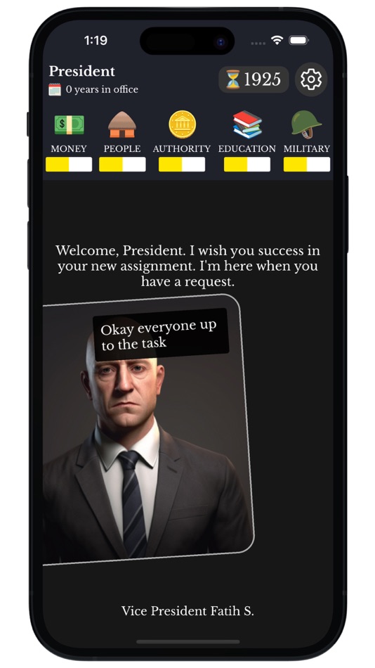 #4. President's Legacy (iOS) Podle: Muhammed Deniz