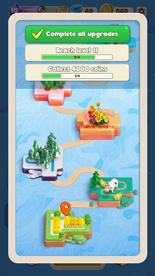 #8. Merge Farming Games (iOS) 由: Tiny Kraken Games