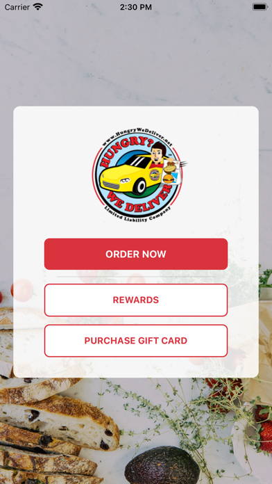 Hungry? We Deliver Screenshot