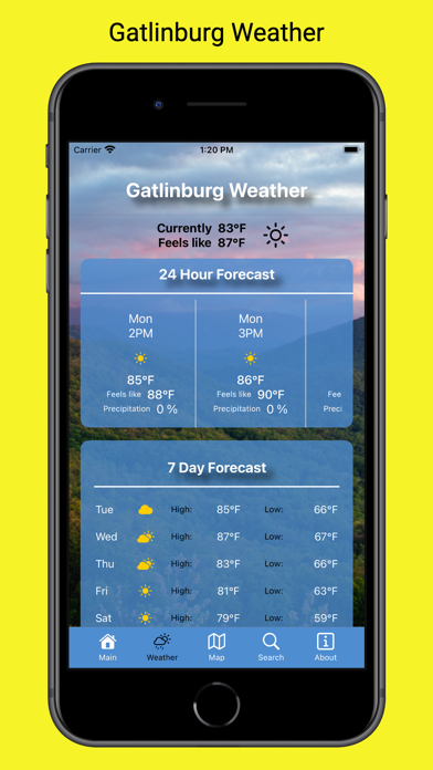 Gatlinburg Pocket Guide Screenshot