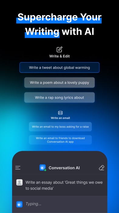 Conversation AI - Chat with me Screenshot