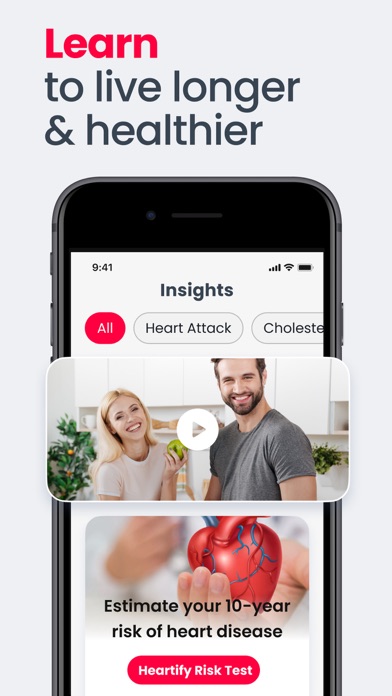 Heartify: Heart Health Monitor Screenshot