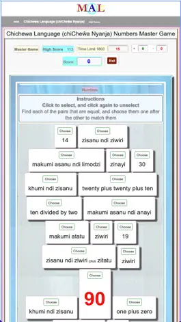 Game screenshot Chichewa M(A)L hack