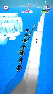 penguin rush!. iphone screenshot 1