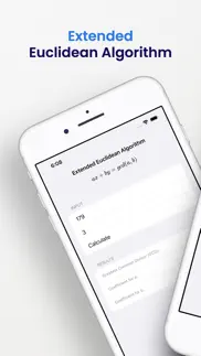 extended euclidian algorithm iphone bildschirmfoto 1