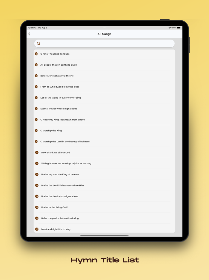 Methodist Hymns Offline